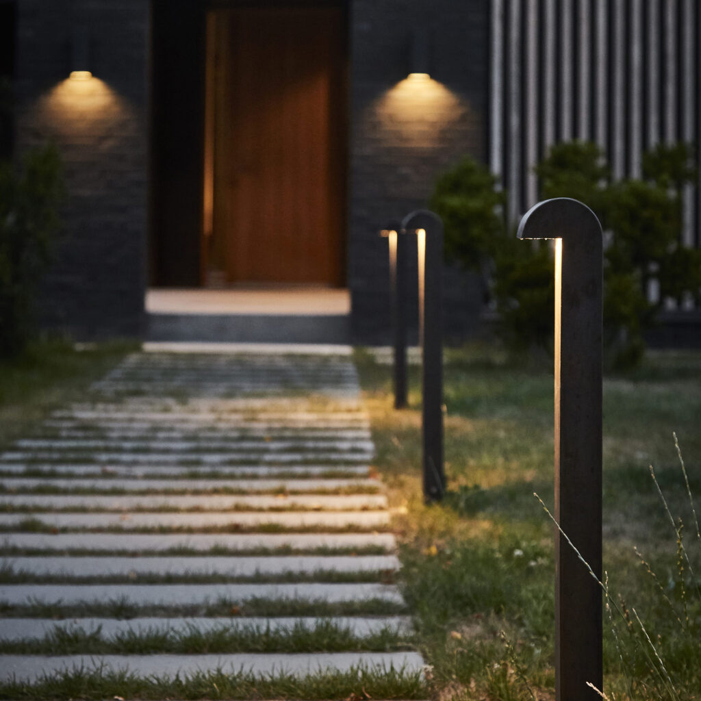 Udelys terræn, udendørsbelysning, pullert, udendørs gulvlamper, PVD Concept