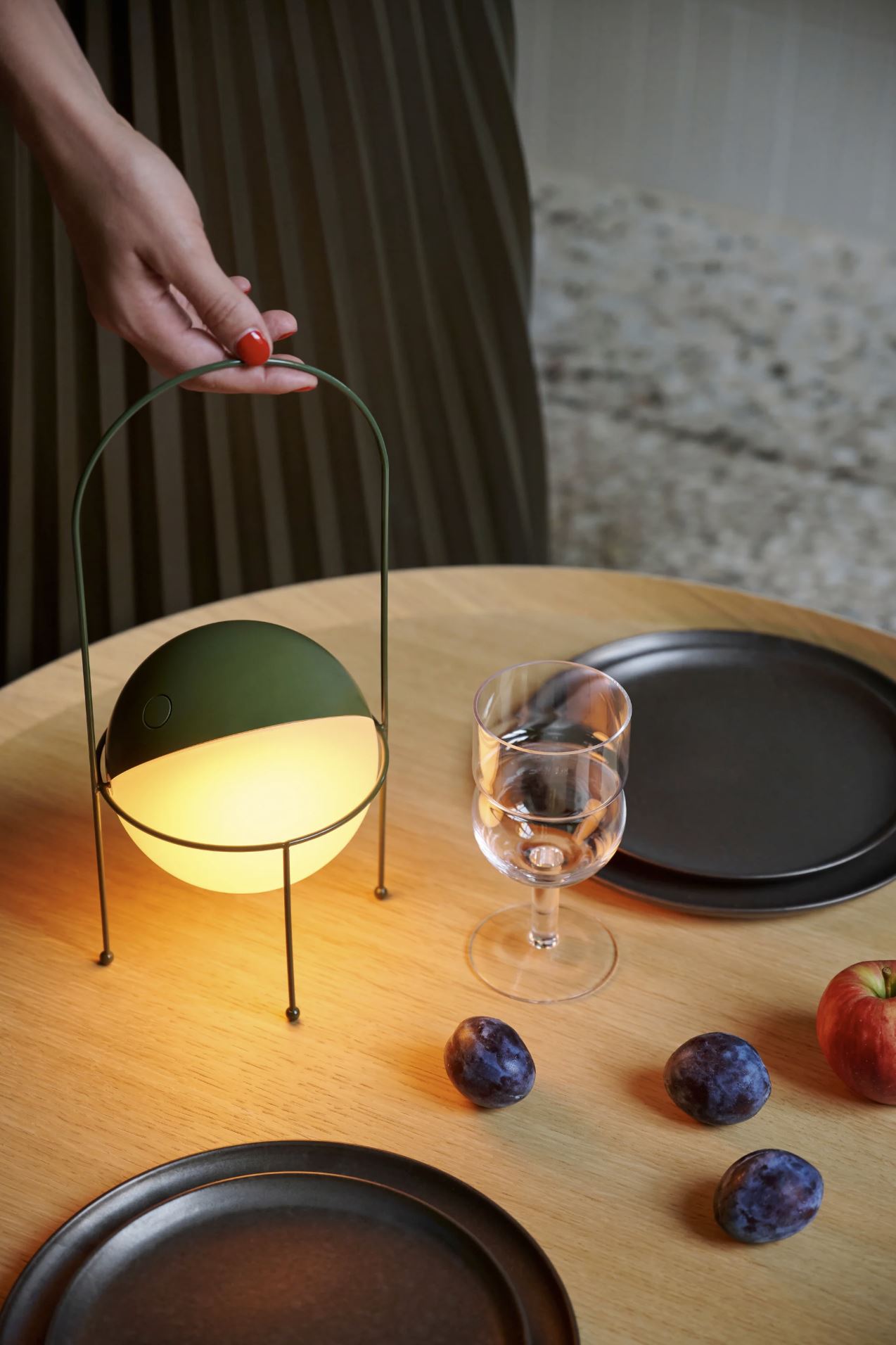 Trådløs bordlampe fra Ambientec