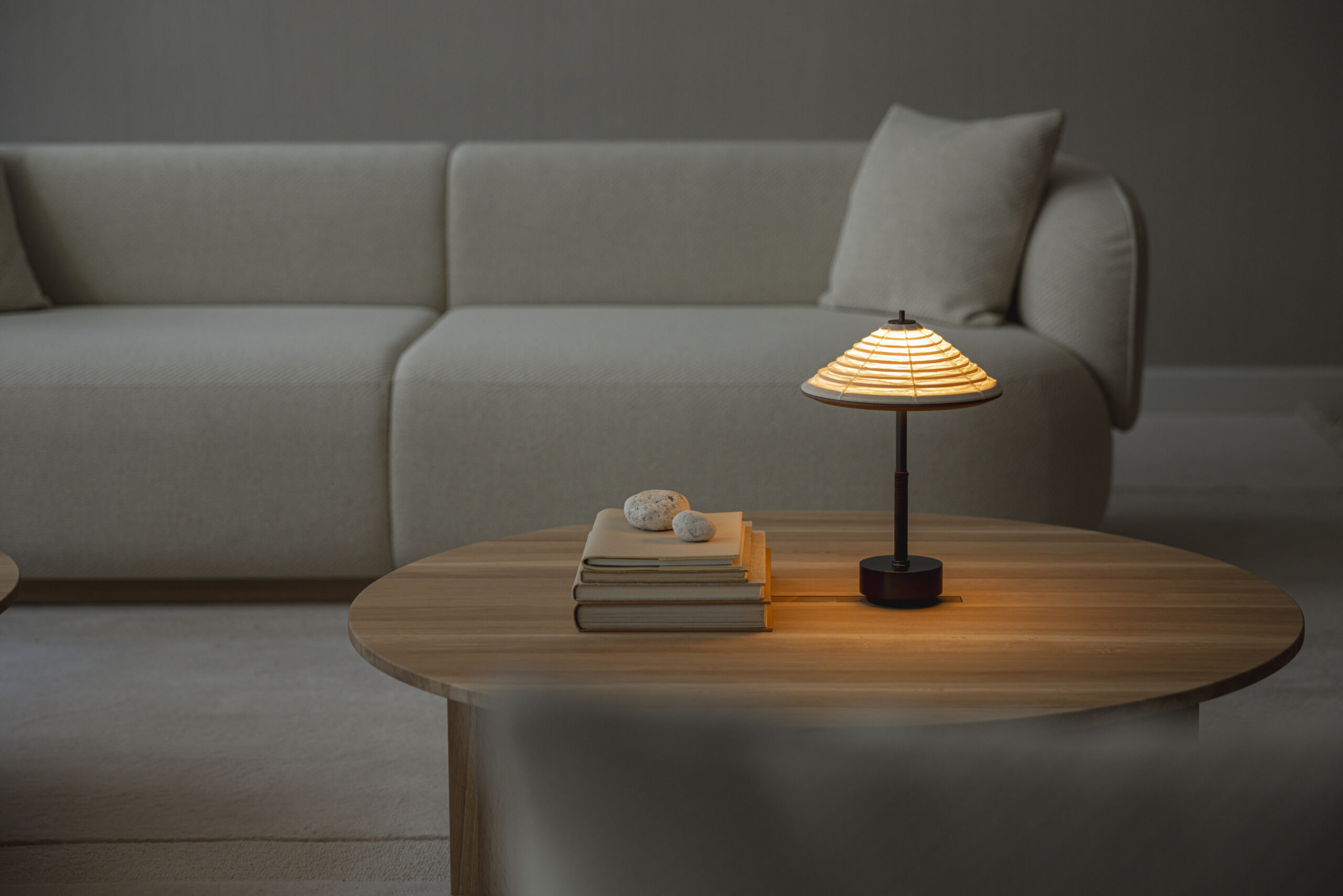 Trådløse bordlamper, batterilamper, N-TL01, Ambientec