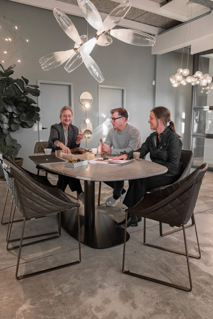 Belysningsmøde hos Møller & Rothe, belysningsplan, lysarkitekter